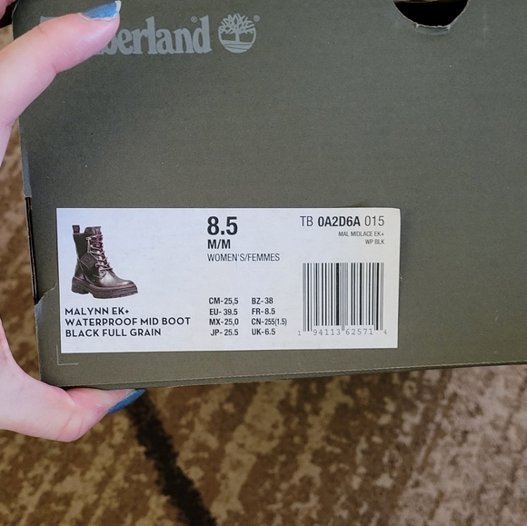 Timberland waterproof winter boots 8.5 - Picture 2 of 9